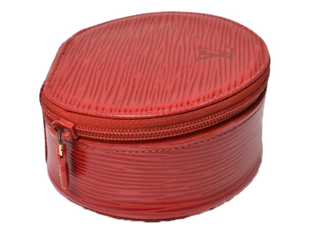 Louis Vuitton Ecrin Bijou Epi Red Leather Jewelry Accessory